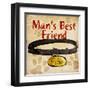 Man's Best Friend-null-Framed Art Print