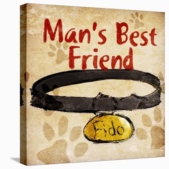Man's Best Friend-null-Stretched Canvas