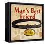 Man's Best Friend-null-Framed Stretched Canvas