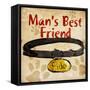 Man's Best Friend-null-Framed Stretched Canvas