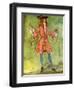 Man 's costume in reign of Anne I (1702-1714)-Dion Clayton Calthrop-Framed Giclee Print