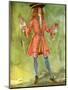 Man 's costume in reign of Anne I (1702-1714)-Dion Clayton Calthrop-Mounted Giclee Print
