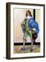 Man 's costume in reign of Charles I (1625-1649)-Dion Clayton Calthrop-Framed Giclee Print