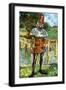 Man 's costume in reign of Edward III (1327 -1377)-Dion Clayton Calthrop-Framed Giclee Print