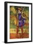 Man 's costume in reign of ELizabeth I (1558-1603)-Dion Clayton Calthrop-Framed Giclee Print