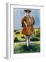 Man 's costume in reign of George I (1714-1727)-Dion Clayton Calthrop-Framed Giclee Print