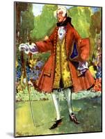 Man 's costume in reign of George II (1727-1760)-Dion Clayton Calthrop-Mounted Giclee Print