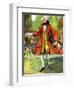 Man 's costume in reign of George II (1727-1760)-Dion Clayton Calthrop-Framed Giclee Print