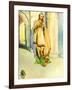 Man 's costume in reign of Henry I (1100 - 1135)-Dion Clayton Calthrop-Framed Giclee Print