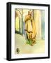 Man 's costume in reign of Henry I (1100 - 1135)-Dion Clayton Calthrop-Framed Giclee Print