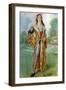 Man 's costume in reign of Henry VII (1485-1509)-Dion Clayton Calthrop-Framed Giclee Print