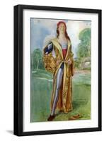 Man 's costume in reign of Henry VII (1485-1509)-Dion Clayton Calthrop-Framed Giclee Print