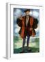 Man 's costume in reign of Henry VIII (1509-1547)-Dion Clayton Calthrop-Framed Giclee Print