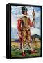 Man 's costume in reign of James I (1603-1625)-Dion Clayton Calthrop-Framed Stretched Canvas