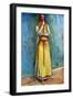 Man 's costume in reign of John (1199 - 1216)-Dion Clayton Calthrop-Framed Giclee Print