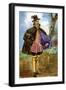 Man 's costume in reign of Mary I (1553-1558)-Dion Clayton Calthrop-Framed Giclee Print