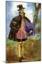 Man 's costume in reign of Mary I (1553-1558)-Dion Clayton Calthrop-Mounted Giclee Print
