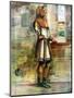 Man 's costume in reign of Richard I (1189 - 1199)-Dion Clayton Calthrop-Mounted Giclee Print