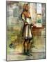 Man 's costume in reign of Richard I (1189 - 1199)-Dion Clayton Calthrop-Mounted Giclee Print