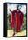 Man 's costume in reign of Richard II (1377- 1399)-Dion Clayton Calthrop-Framed Stretched Canvas