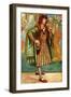 Man 's costume in reign of Richard III (1483-1485)-Dion Clayton Calthrop-Framed Giclee Print