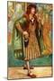 Man 's costume in reign of Richard III (1483-1485)-Dion Clayton Calthrop-Mounted Giclee Print