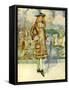 Man 's costume in reign of the Charles II (1660-1685)-Dion Clayton Calthrop-Framed Stretched Canvas