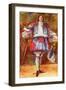 Man 's costume in reign of the Charles II (1660-1685)-Dion Clayton Calthrop-Framed Giclee Print