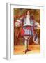 Man 's costume in reign of the Charles II (1660-1685)-Dion Clayton Calthrop-Framed Giclee Print