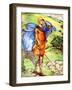 Man 's costume in reign of William I (1066- 1087)-Dion Clayton Calthrop-Framed Giclee Print