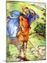 Man 's costume in reign of William I (1066- 1087)-Dion Clayton Calthrop-Mounted Giclee Print