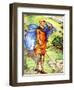 Man 's costume in reign of William I (1066- 1087)-Dion Clayton Calthrop-Framed Giclee Print