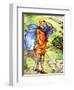 Man 's costume in reign of William I (1066- 1087)-Dion Clayton Calthrop-Framed Giclee Print