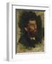 Man's Head, Study for Ivan the Terrible-Ilya Efimovich Repin-Framed Giclee Print