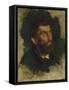 Man's Head, Study for Ivan the Terrible-Ilya Efimovich Repin-Framed Stretched Canvas