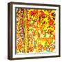 Man's Shirt Embroidered India-Linda Arthurs-Framed Giclee Print