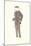 Man's Suit Paper Doll, 1910s-null-Mounted Art Print