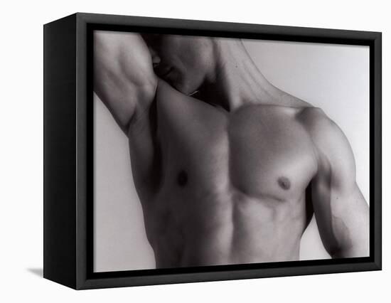 Man's Upper Body-Cristina-Framed Stretched Canvas