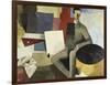 Man Seated-Roger de La Fresnaye-Framed Giclee Print