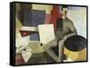 Man Seated-Roger de La Fresnaye-Framed Stretched Canvas