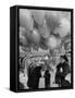 Man Selling Balloons at Dwight D. Eisenhower's Inauguration-Cornell Capa-Framed Stretched Canvas