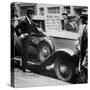 Man Selling His Car, Following the Wall Street Crash of 1929, 1929-null-Stretched Canvas