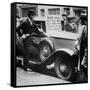 Man Selling His Car, Following the Wall Street Crash of 1929, 1929-null-Framed Stretched Canvas