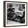 Man Selling His Car, Following the Wall Street Crash of 1929, 1929-null-Framed Premium Photographic Print