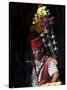 Man Selling Tea in Traditional Costume, Old Walled City, Jerusalem, Israel, Middle East-Christian Kober-Stretched Canvas