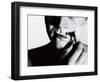 Man Shaving-Mauro Fermariello-Framed Photographic Print