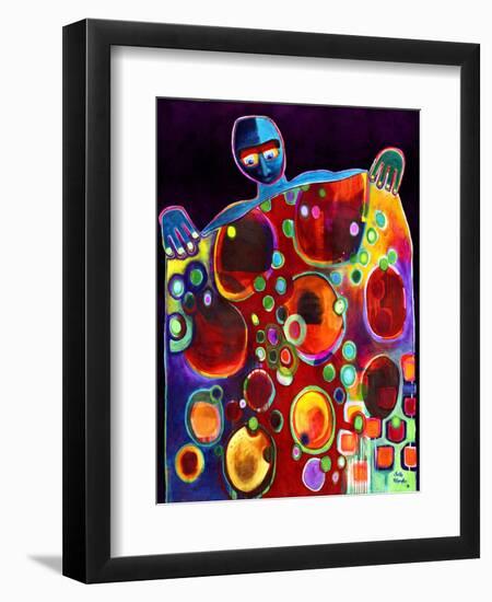 Man Showing Collection-Susse Volander-Framed Art Print