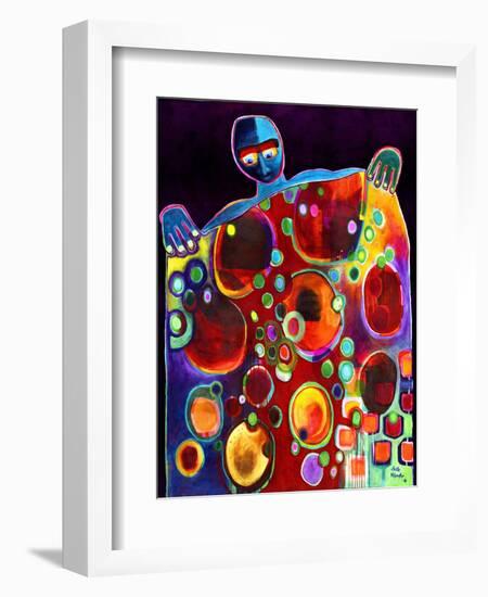 Man Showing Collection-Susse Volander-Framed Art Print