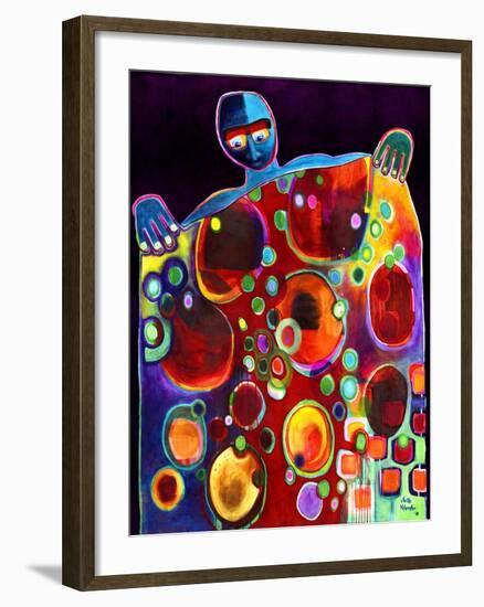 Man Showing Collection-Susse Volander-Framed Art Print