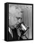 Man Sipping Mint Julep at Kentucky Derby Party-Alfred Eisenstaedt-Framed Stretched Canvas